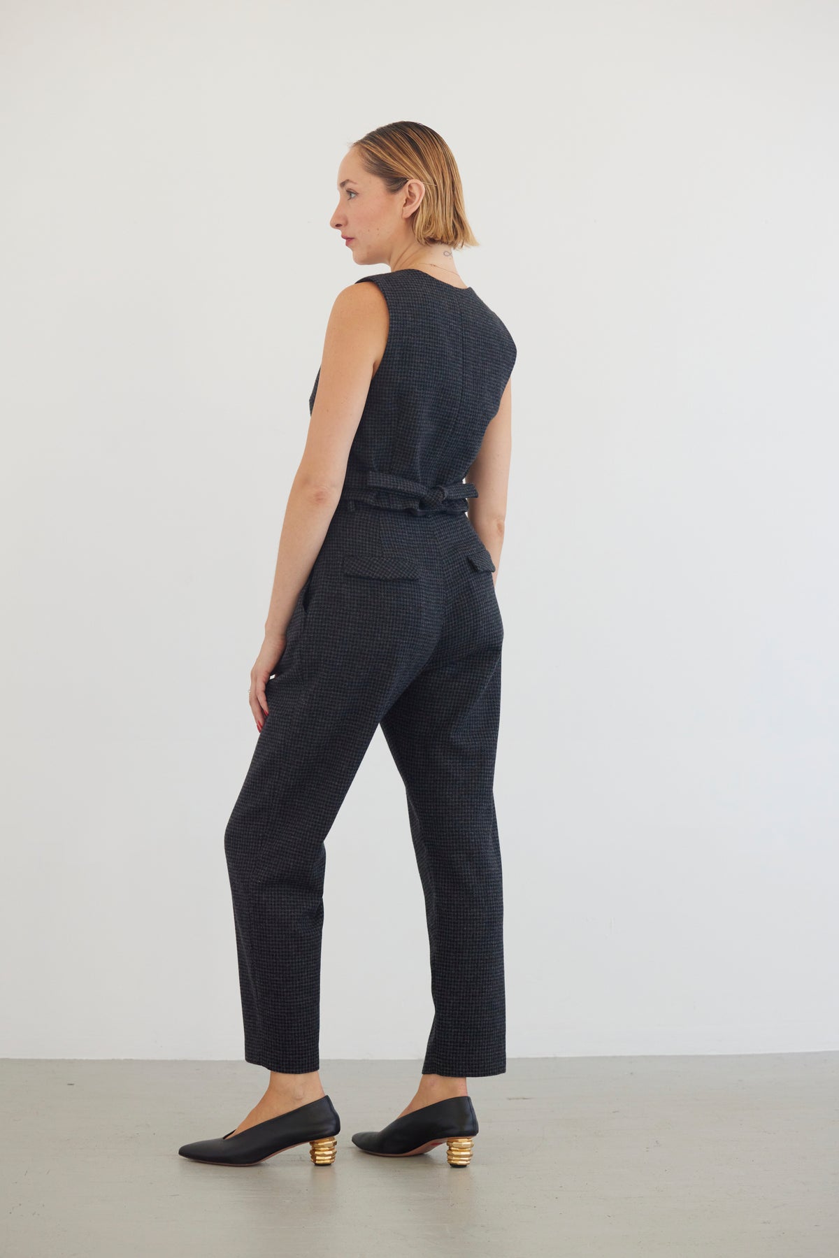 Sophia Tapered Pant in Wool Pants CHRISTINE ALCALAY
