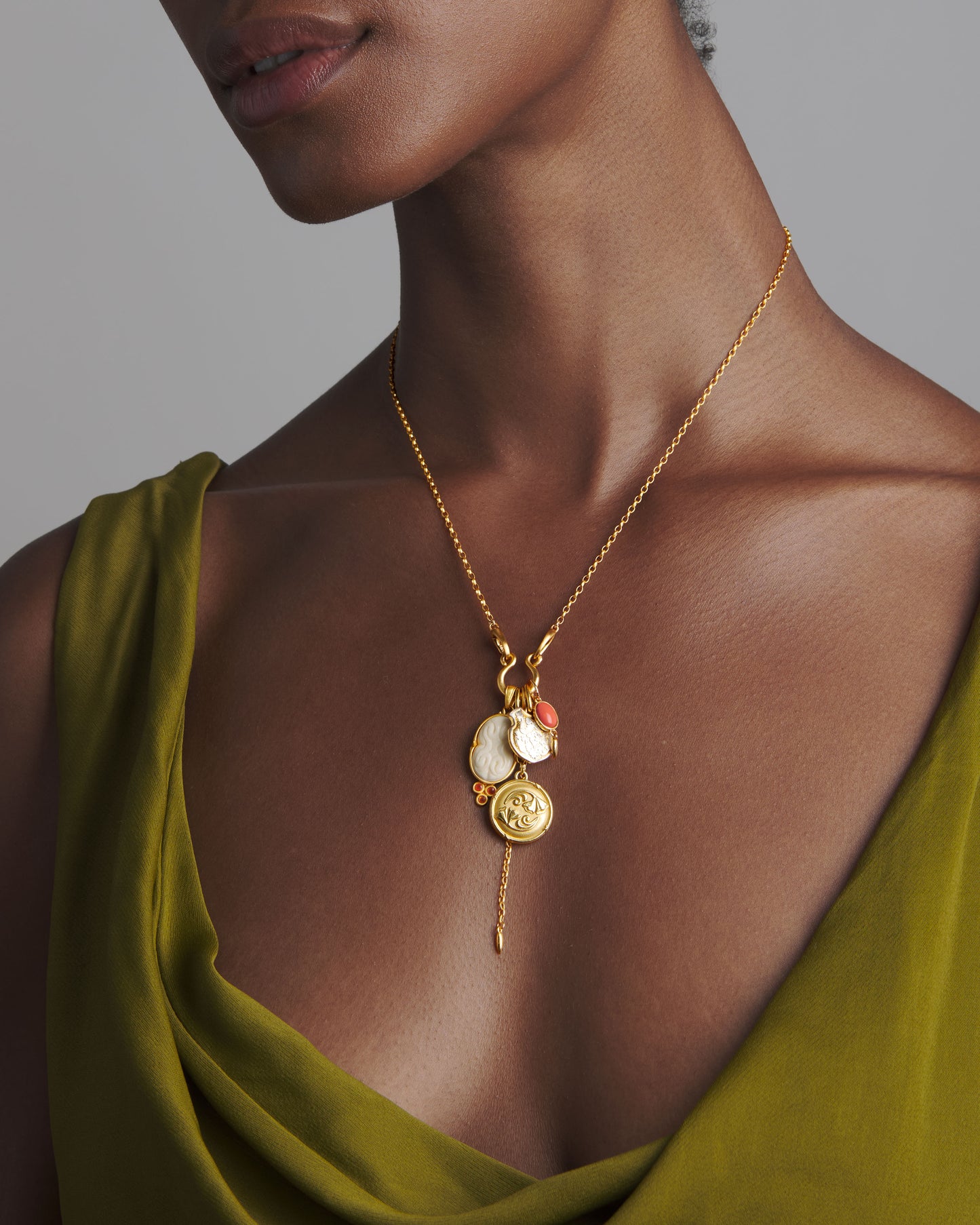 Keeper of all Treasures Charm Necklace Jewelry HYSTERIA Jewelry