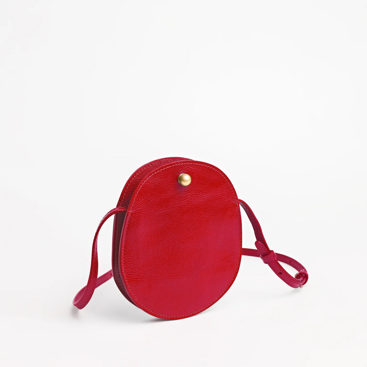 The Mini Eggi in Carmine Bags Lindquist