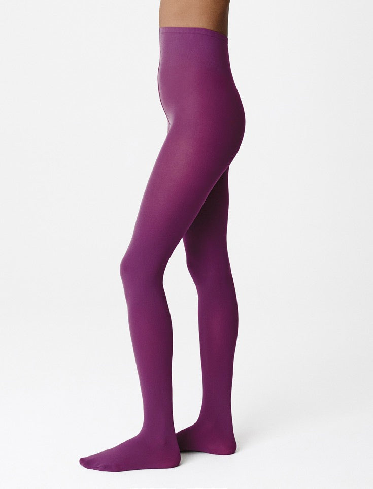 Olivia Premium Tights - Fresh Purple Hosiery Swedish Stockings