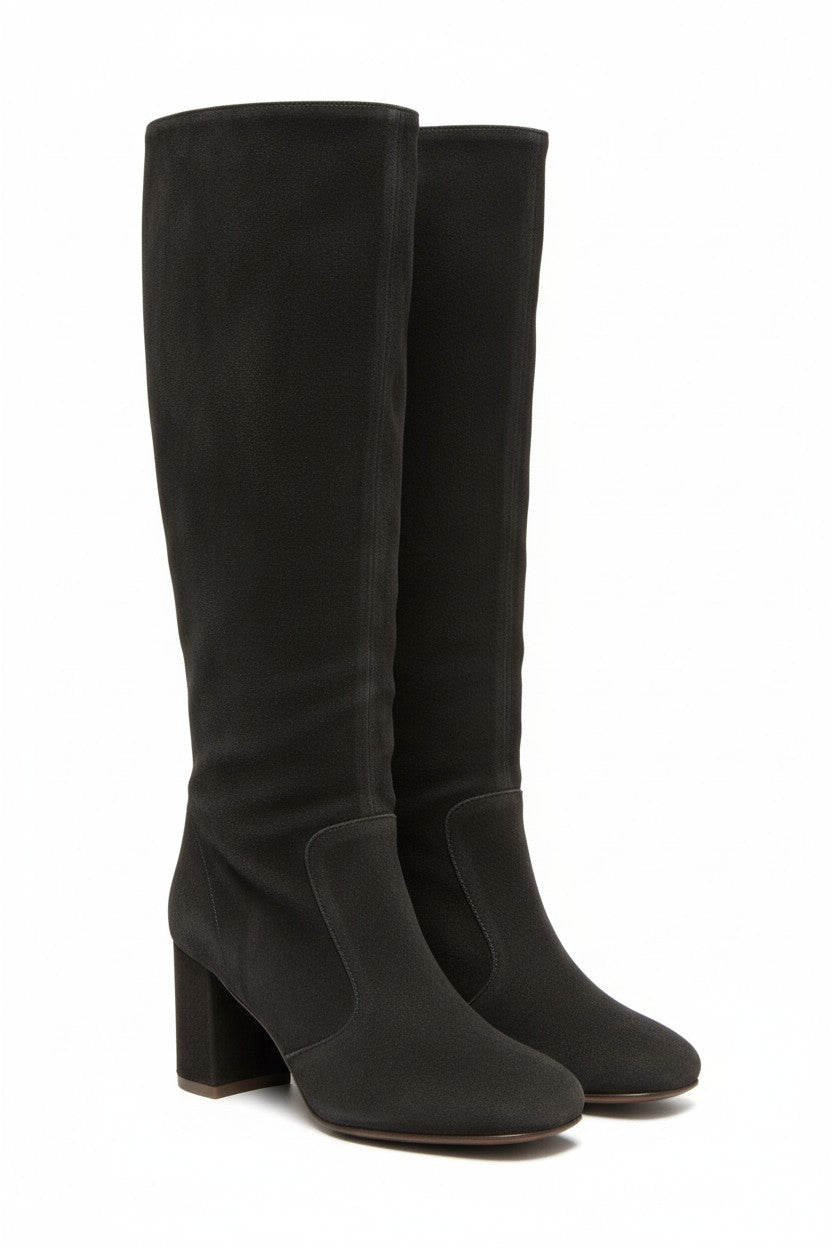 Lune Boot in Oak Suede