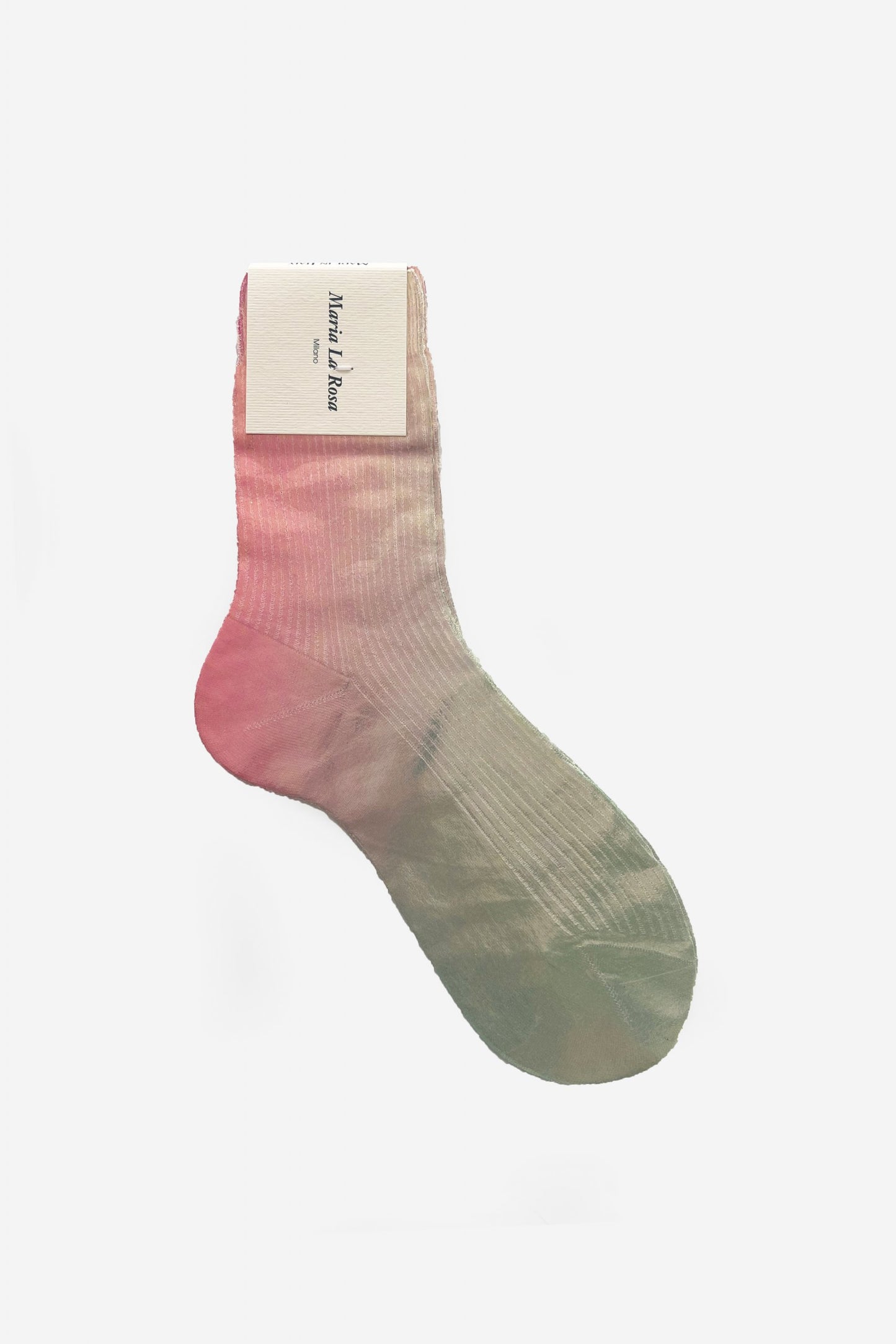 Maria La Rosa One Ribbed Laminated Sock Collection - Lights Candy Socks Maria La Rosa
