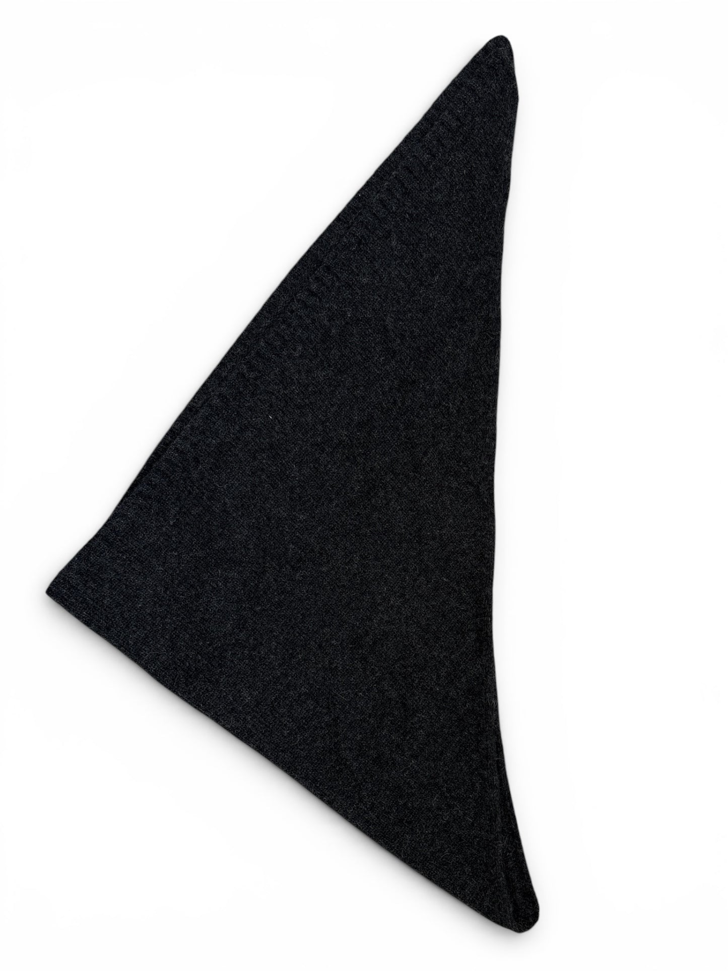 SAMPLE FW26 - Triangle Convertible Scarf - Charcoal Samples CHRISTINE ALCALAY