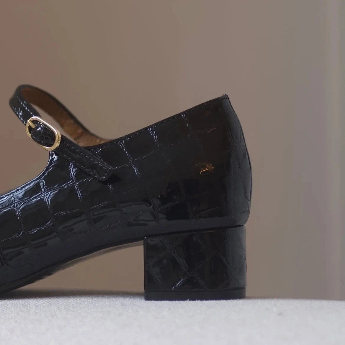 Anne Thomas Agnès Babies Louisiana Black Shoes Anne Thomas