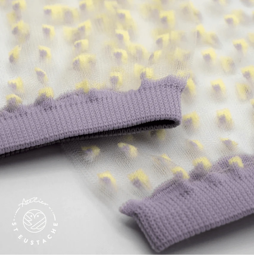 Crescent Dunes Sheer Socks Socks Atelier St Eustache