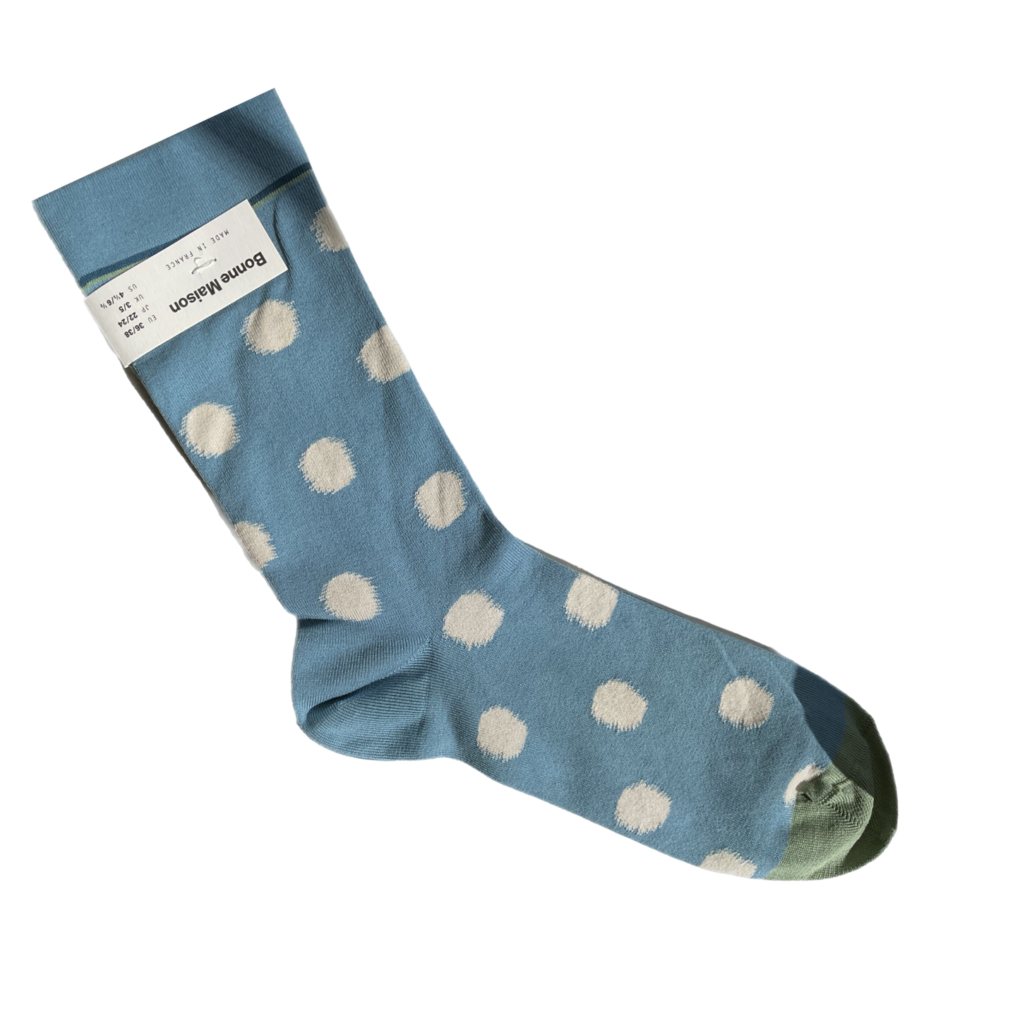 Blue Polka Dot Socks Socks Bonne Maison