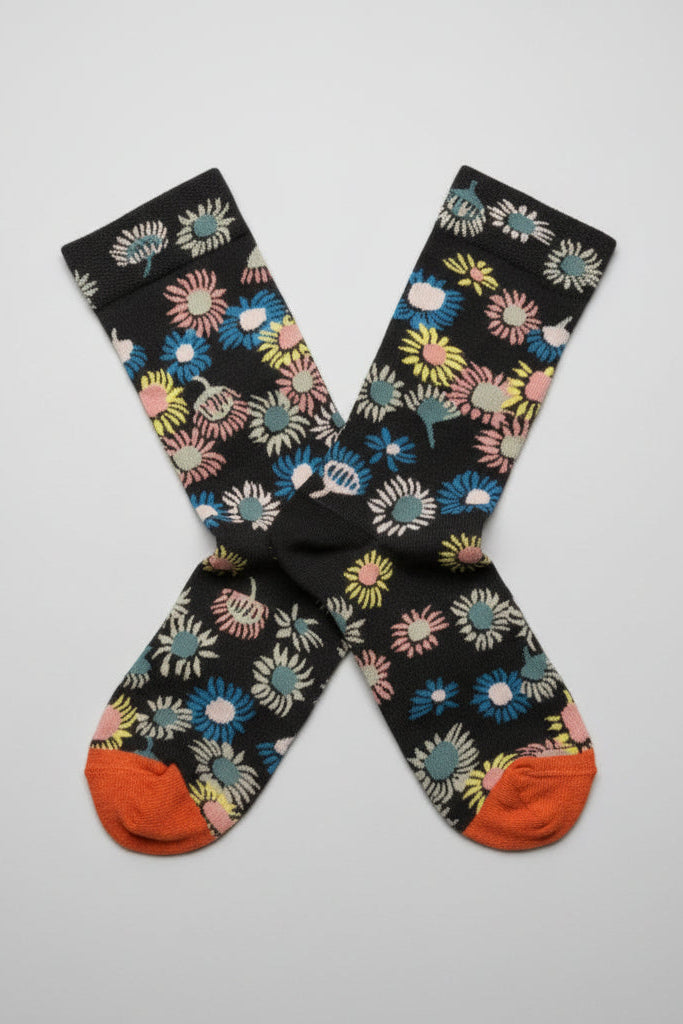 Fiction Tournesol in Ardoise Socks Socks Bonne Maison
