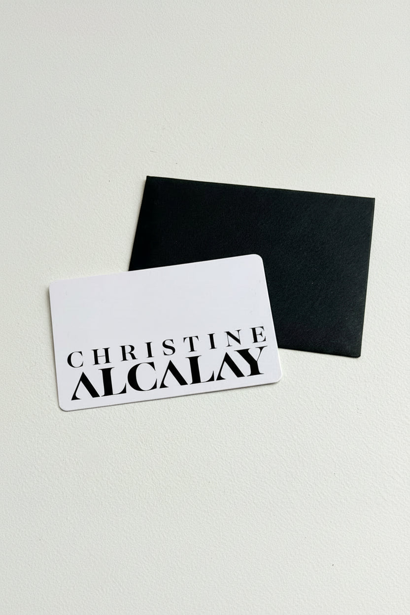 Gift Card Gift Card CHRISTINE ALCALAY $25 USD