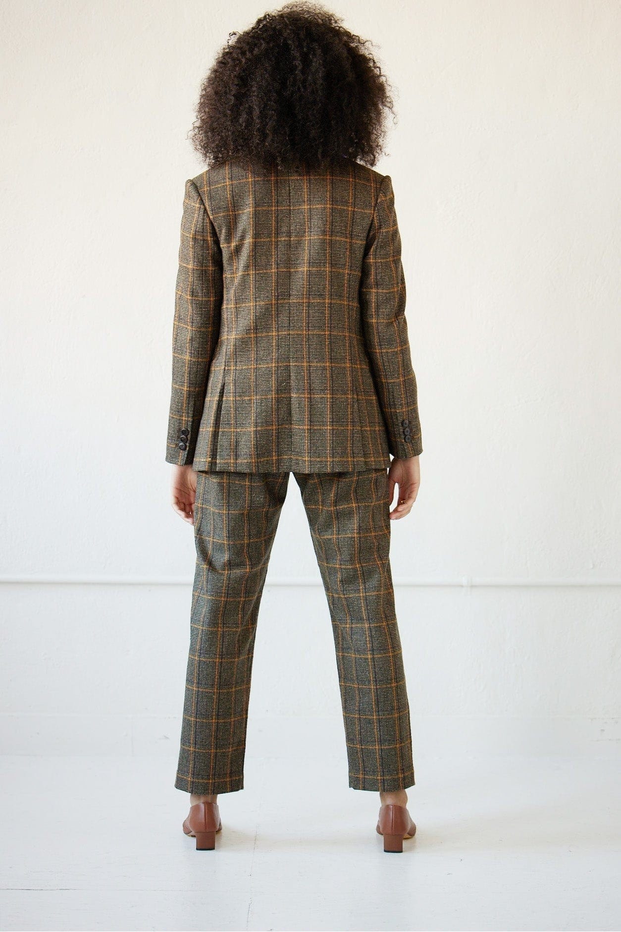 Bianca Jacket in Wool Plaids Jackets CHRISTINE ALCALAY   