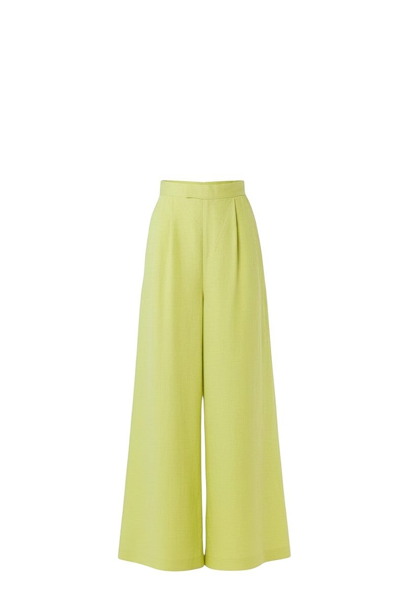 Katherine Wide Leg Pant in Linen Pants CHRISTINE ALCALAY