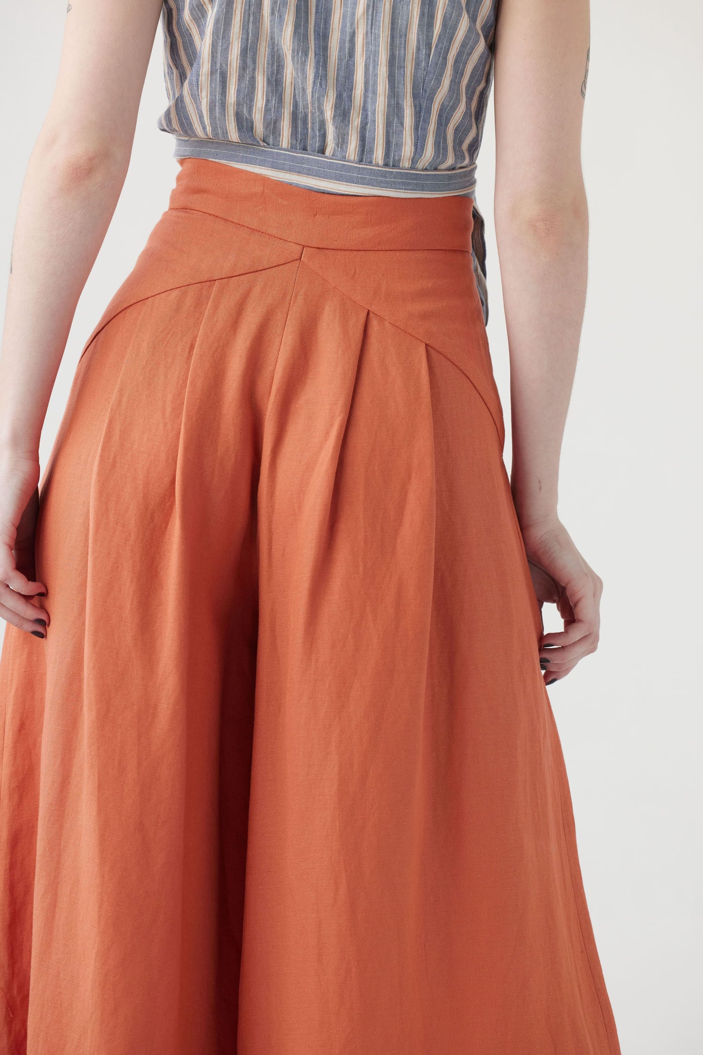 Katherine Pant in Linen Blend Pants CHRISTINE ALCALAY   