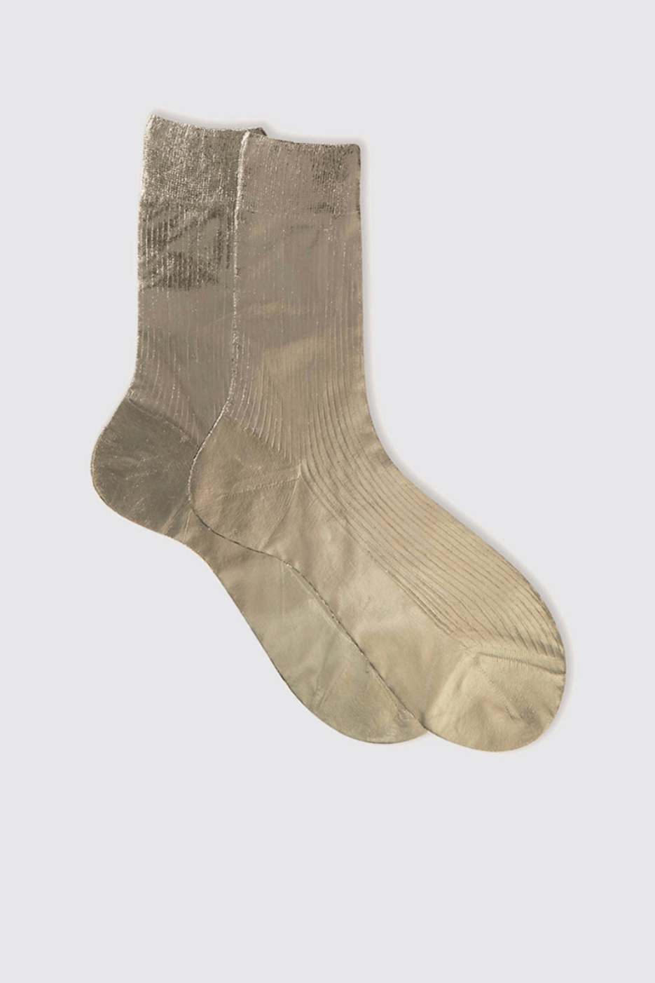 Maria La Rosa One Ribbed Laminated Sock Collection - Bosco Socks Maria La Rosa