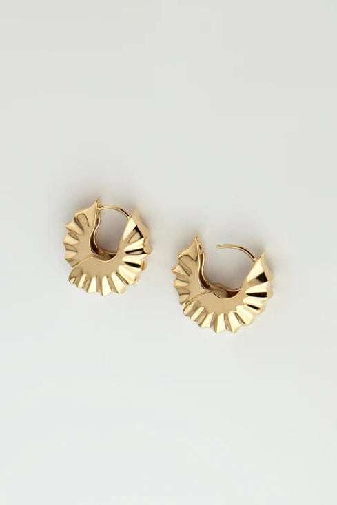 Edo Earrings - 18K Vermeil Jewelry MM Druck