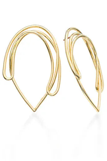 Drawing No. 1 Earrings Jewelry Oblik Atelier