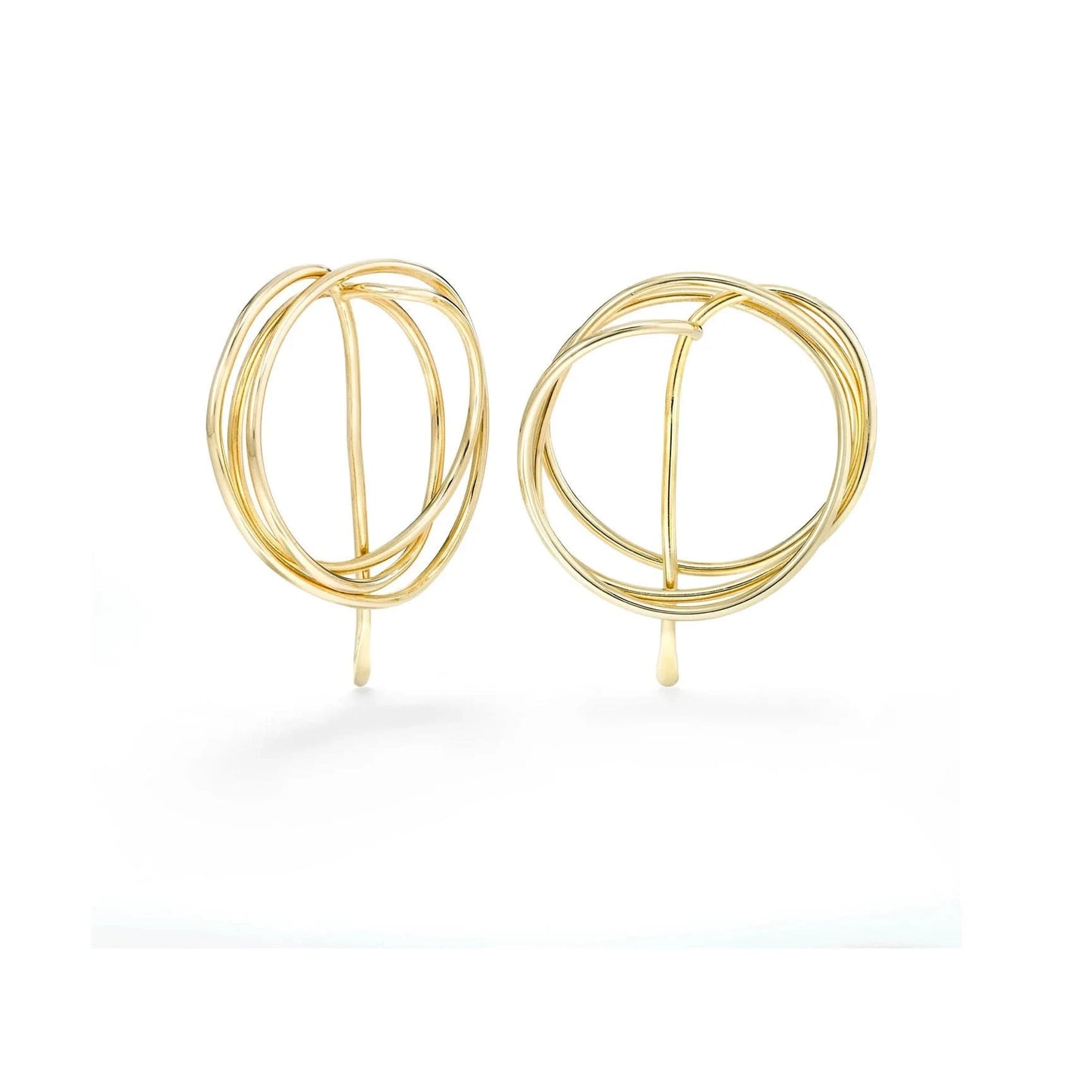 Drawing No. 2 Earrings Jewelry Oblik Atelier