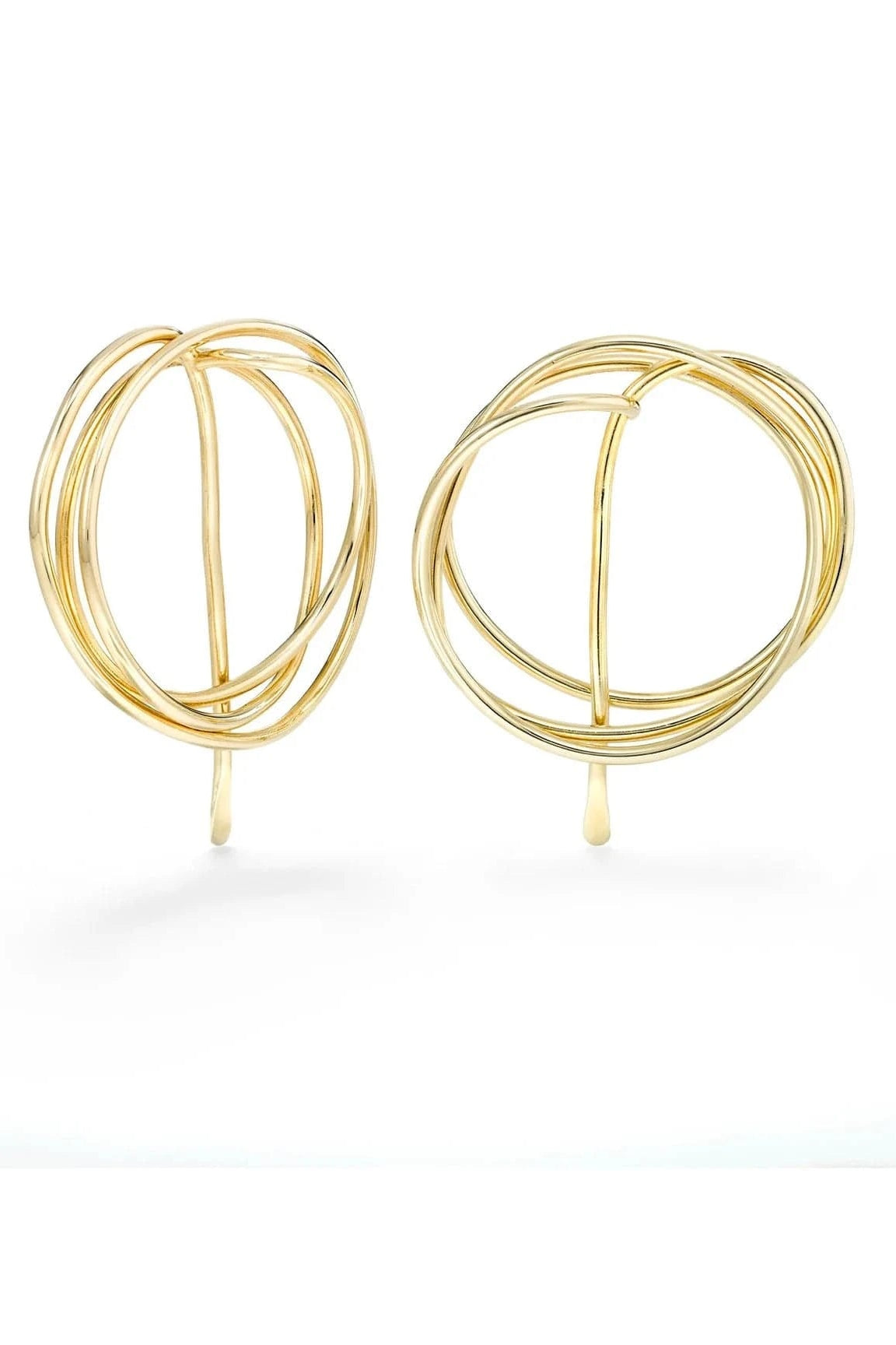 Drawing No. 2 Earrings Jewelry Oblik Atelier