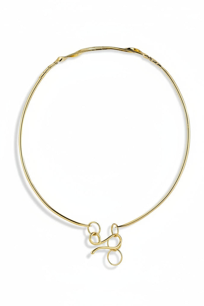 Simply Neck Necklace Jewelry Oblik Atelier