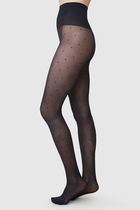 Doris Dot Tights Hosiery Swedish Stockings