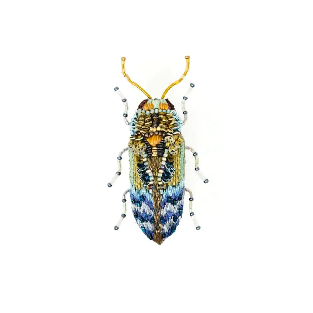 Florentinus Beetle Brooch Pin Accessories Trovelore