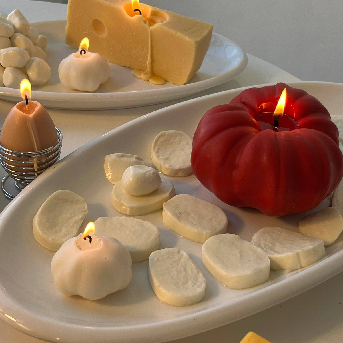 Jumbo Heirloom Tomato Candle - Red Candles Scandles