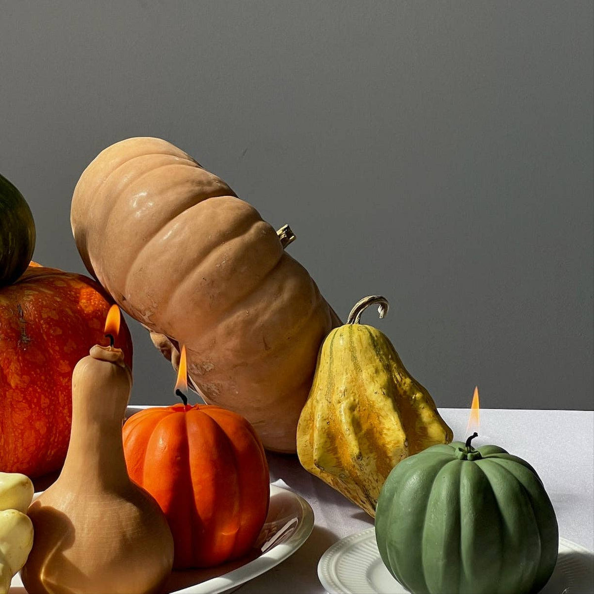 Pumpkin Candle - Green Candles Scandles