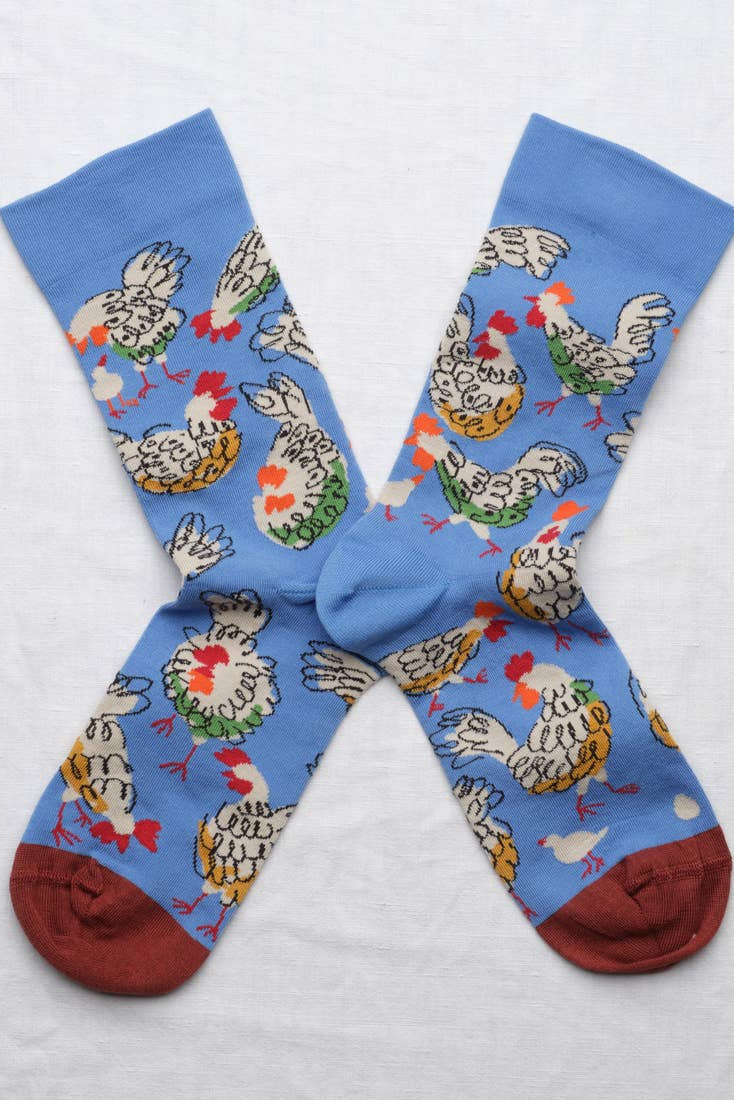 Aegean Chicken Socks Bonne Maison 36/38