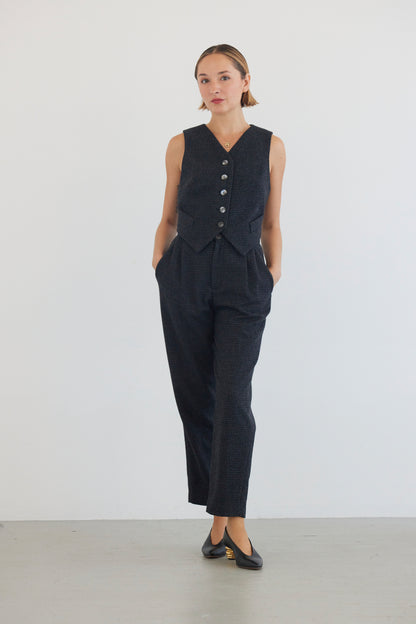 Sophia Tapered Pant in Wool Pants CHRISTINE ALCALAY