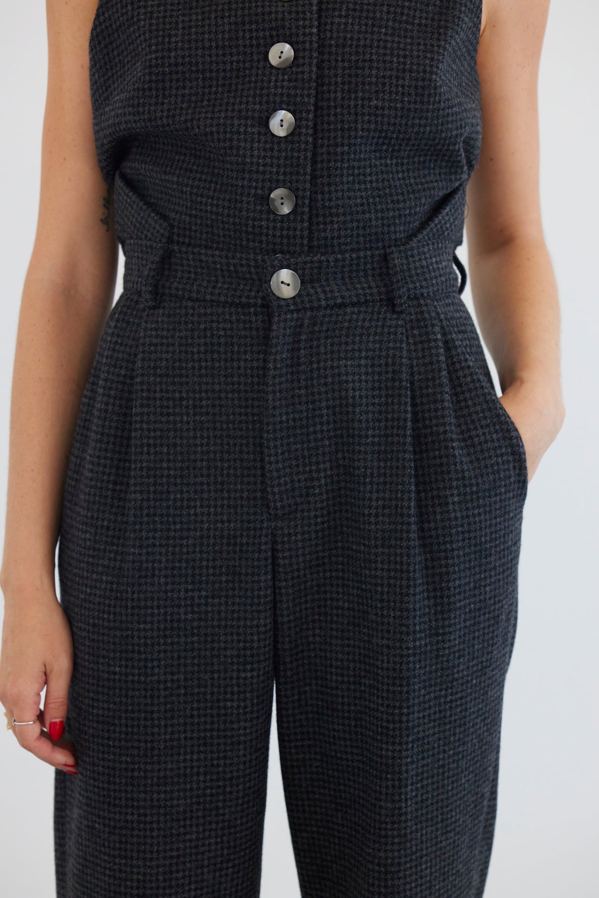 Sophia Tapered Pant in Wool Pants CHRISTINE ALCALAY