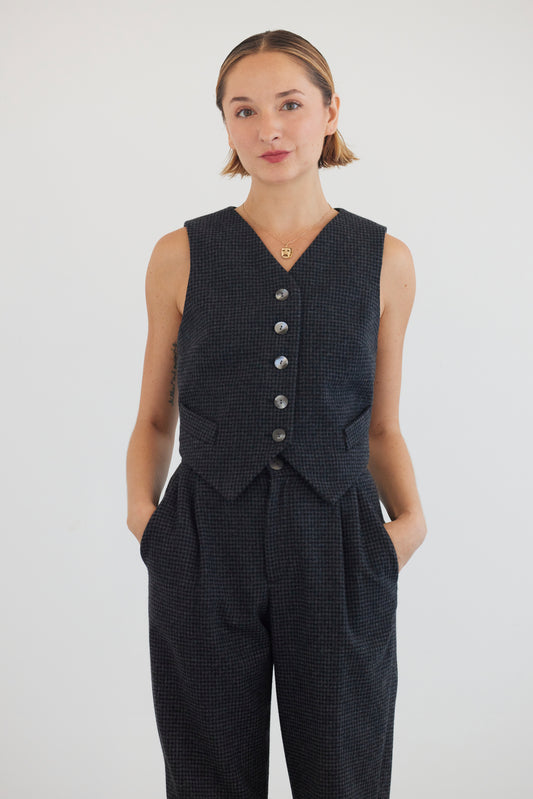 Annie Vest in Wool Vests CHRISTINE ALCALAY