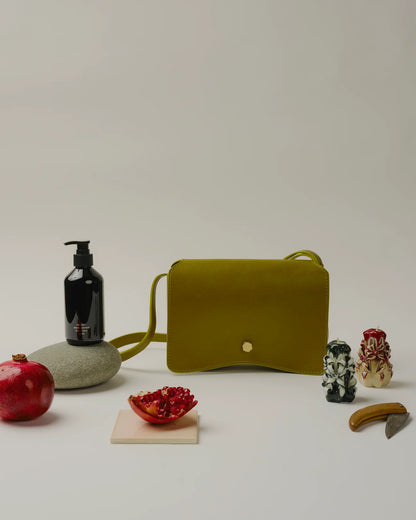 The Val in Green Ochre Bags Lindquist