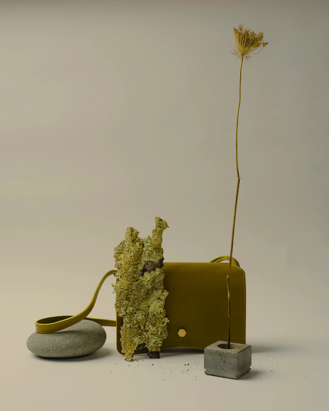 The Val in Green Ochre Bags Lindquist