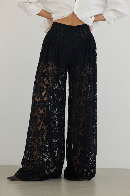 Victoria Pant in Lace Pants CHRISTINE ALCALAY