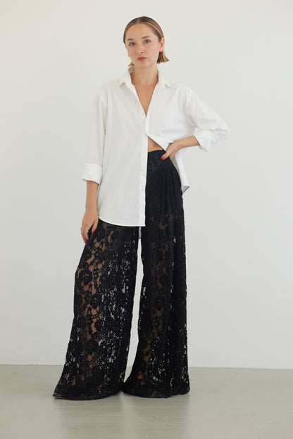 Victoria Pant in Lace Pants CHRISTINE ALCALAY