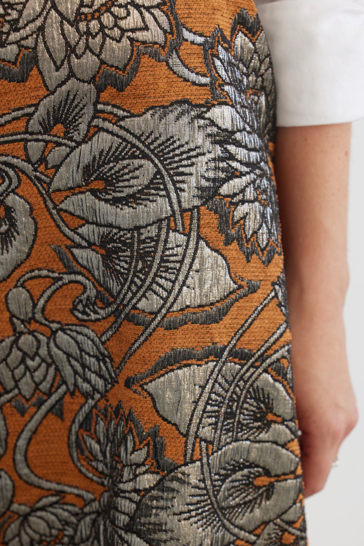 Angela Palazzo Pant in Brocade