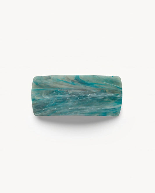 Jumbo Box Barrette in Jadeite MACHETE