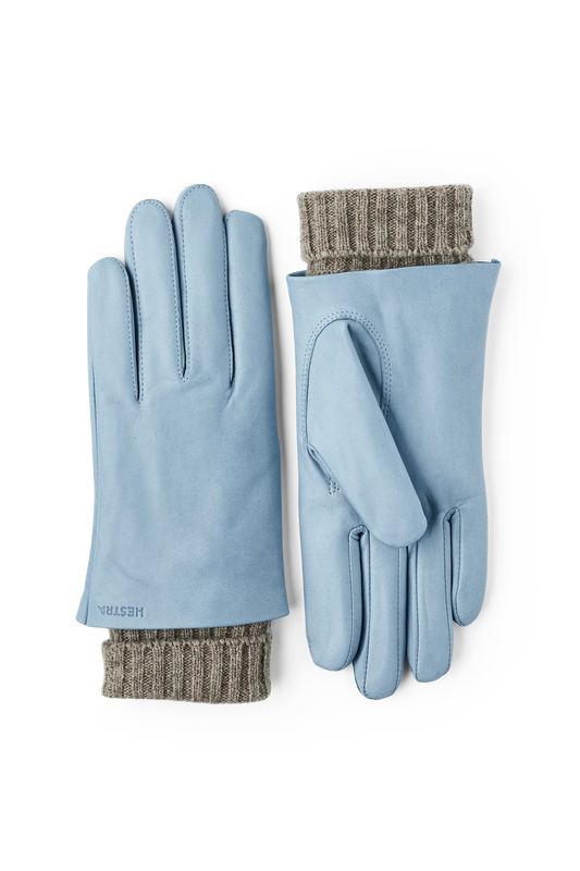 Megan Leather Gloves - Silent Sky Accessories HESTRA