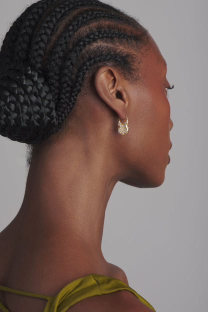 Crest of Ophelia Earrings Jewelry HYSTERIA Jewelry