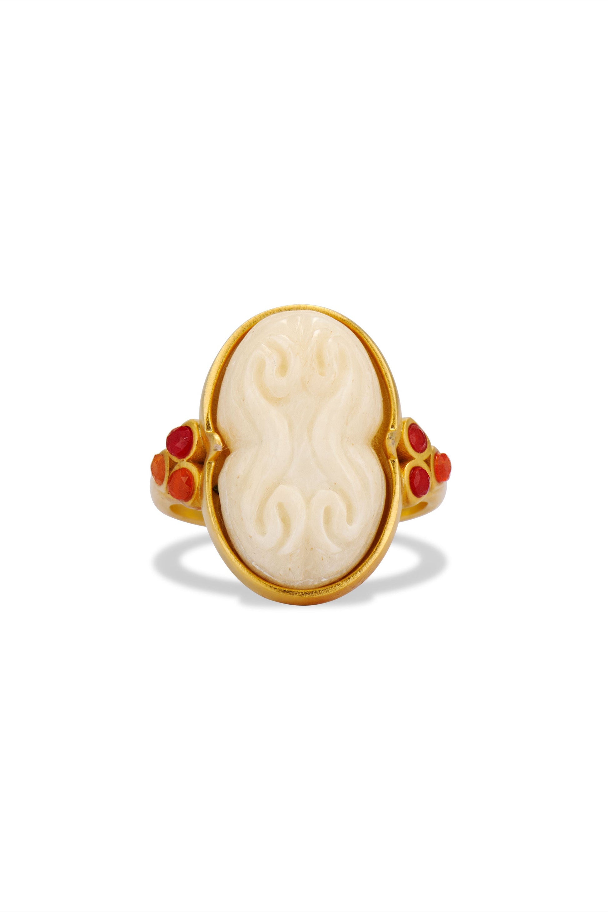 Cinched Cameo Ring Jewelry HYSTERIA Jewelry