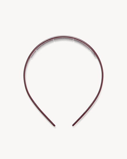 Ultralight Thin Headband in Oxblood MACHETE