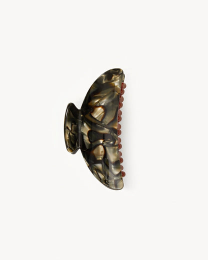 Midi Heirloom Claw in Midnight Horn Hair Accessories MACHETE