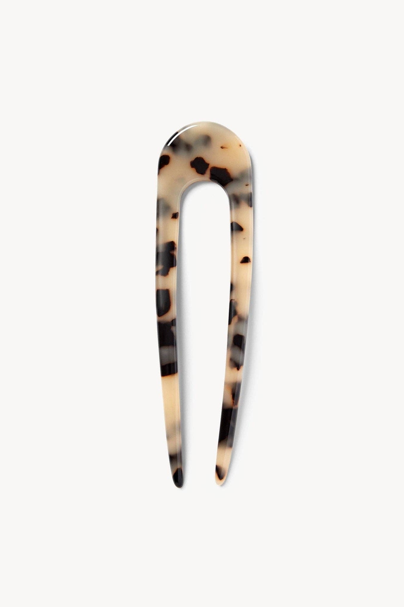 French Hair Pin in Blonde Tortoise MACHETE
