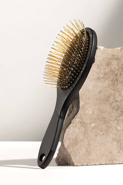 Gua Sha Hair & Scalp Brush: Black Edition Snow Fox Skincare