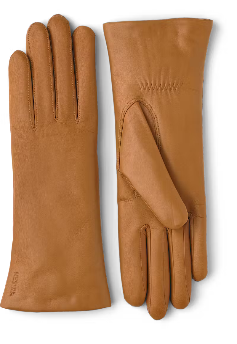 Elisabeth Leather Gloves Accessories HESTRA Camel 6