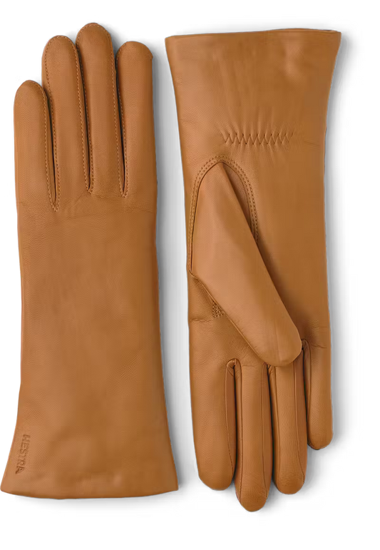 Elisabeth Leather Gloves - Camel Accessories HESTRA 6