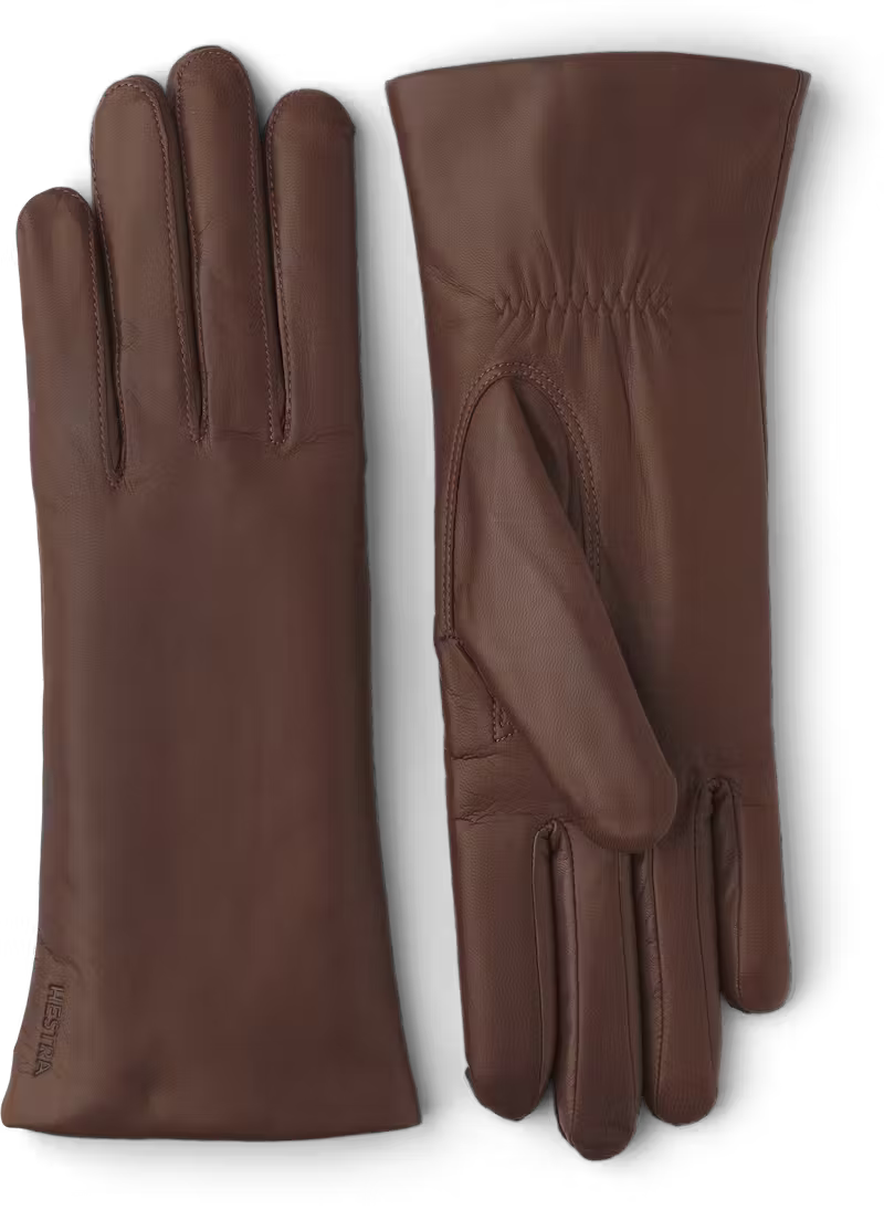 Elisabeth Leather Gloves Accessories HESTRA Espresso (770) 6