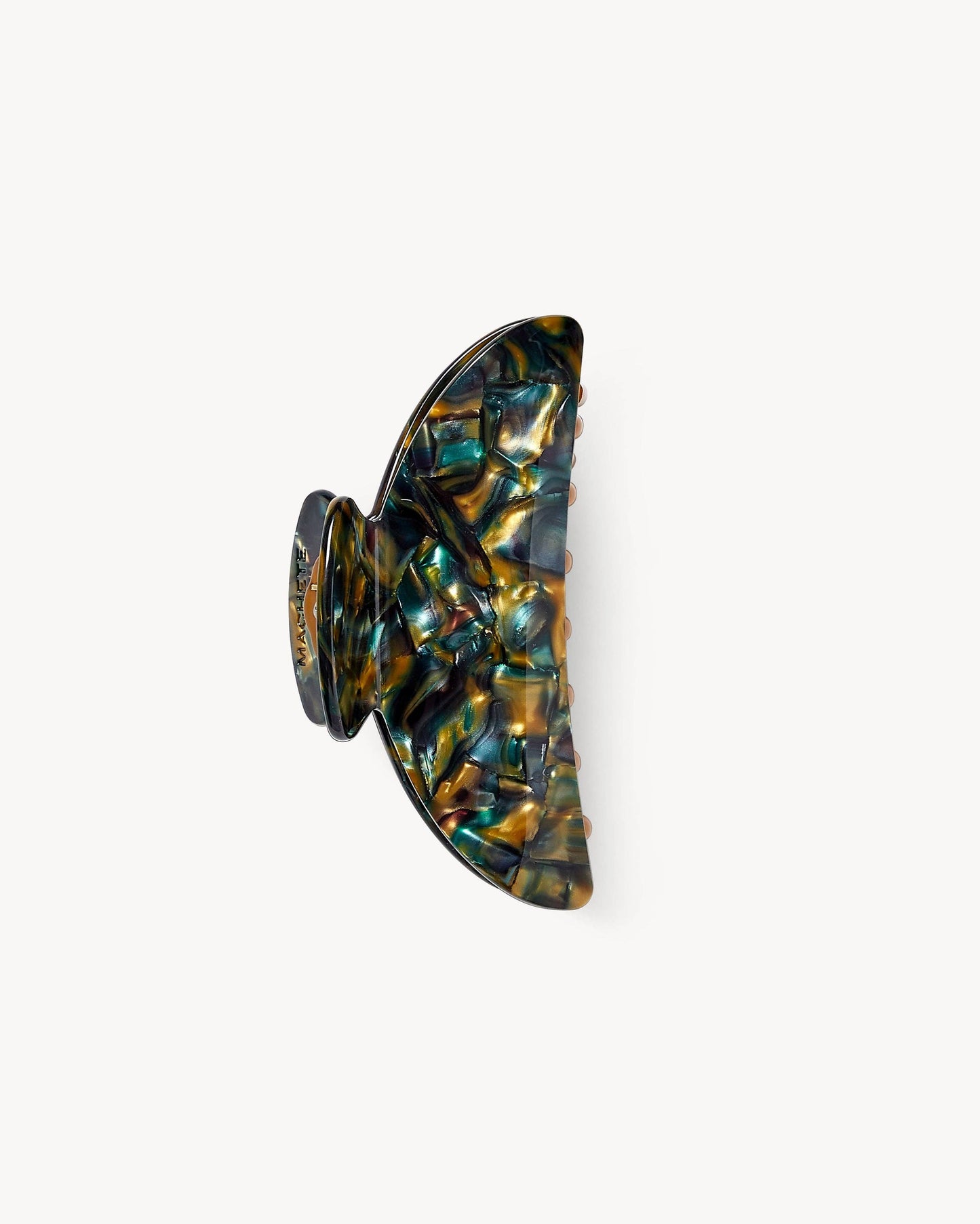 Midi Heirloom Claw in Green Tortoise MACHETE