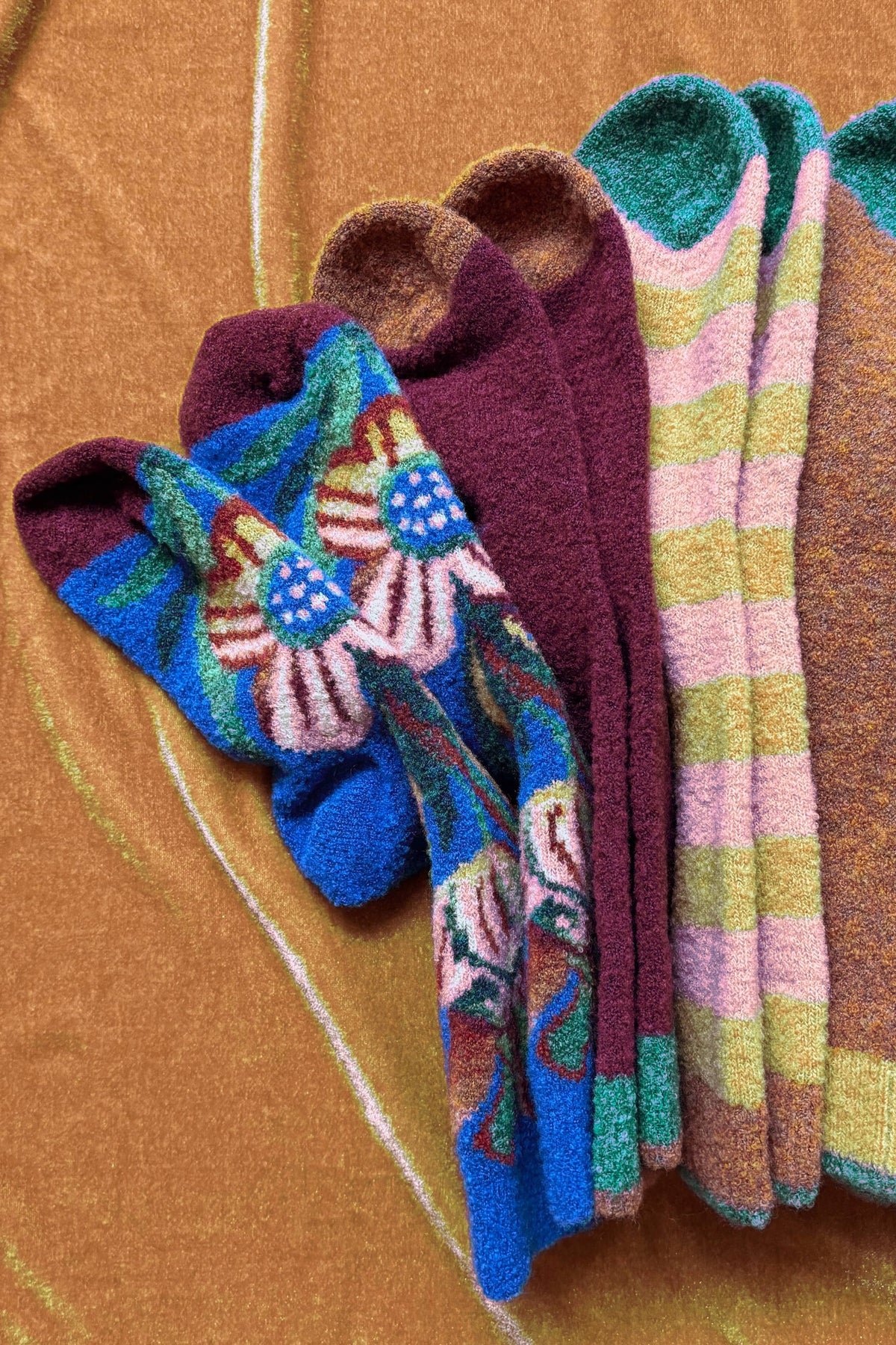 Mousse Bouquet Socks Socks Bonne Maison