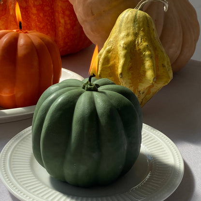 Pumpkin Candle - Green Candles Scandles