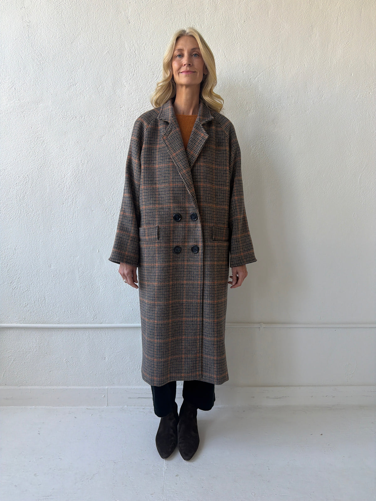 Agnes Coat in Double Faced Wool Coats CHRISTINE ALCALAY