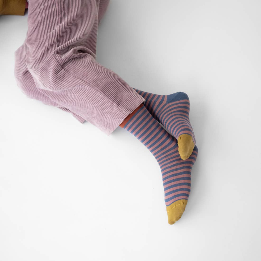 Grape Striped Sock Bonne Maison